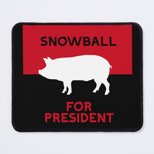 Item preview, Snowball for President ANIMAL FARM George Orwell designed and sold by TsunamiDesigns.