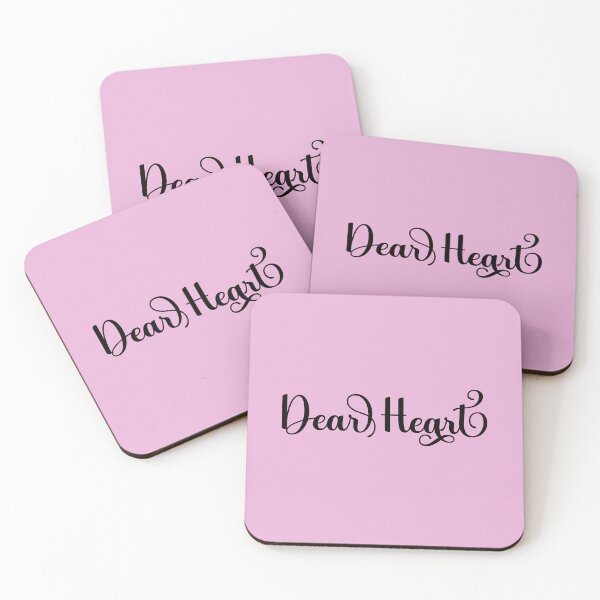 Item preview, Dear Heart – Elegant Calligraphy Typography Design designed and sold by wideshop.