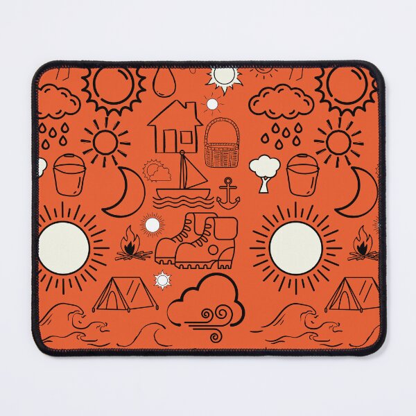 Item preview, Adventure Awaits: Sunset Campfire Pattern designed and sold by VAGABOND12.