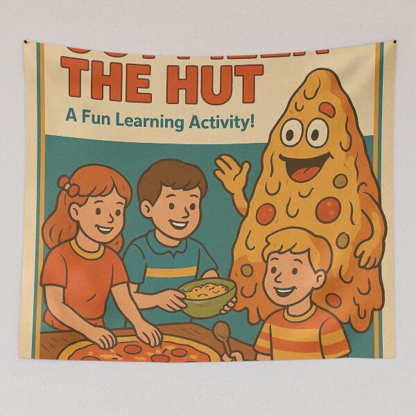 Item preview, READY TO OUT PIZZA THE HUT designed and sold by The Turbulent Architect.