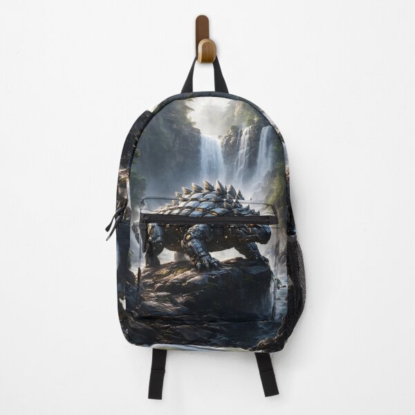 Item preview, Cyber Ankylosaurus – Armored Mech Beast by the Waterfalls designed and sold by Pixel-Up.