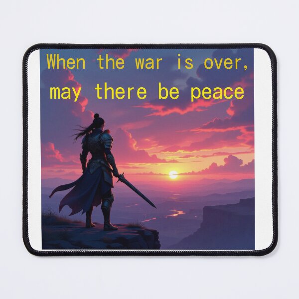 Item preview, When the war is over, may there be peace designed and sold by Prestons Corner.