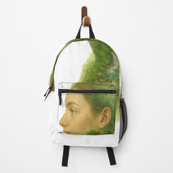 Item preview, Watercolor Female Silhouette of El Yunque designed and sold by Por.Ahi.PR.