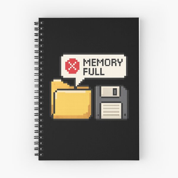 Item preview, Memory Full Pixel Art Error Retro 90s Floppy Disk Funny Computer Humor designed and sold by AOG-DESIGNS.