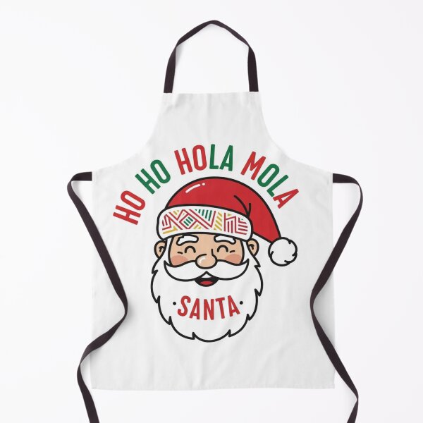 Item preview, Ho Ho Hola Mola Santa - Funny Spanish Christmas Design` designed and sold by EdCraftProjects.
