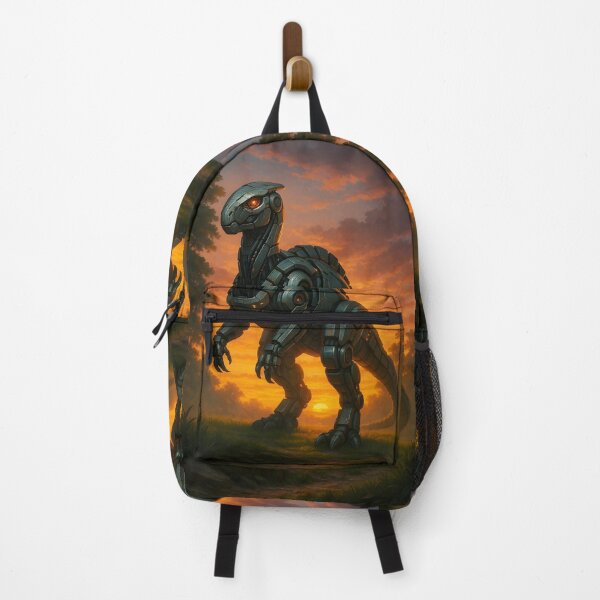 Item preview, Cyber Hadrosaur – Mechanical Giant at Sunset designed and sold by Pixel-Up.