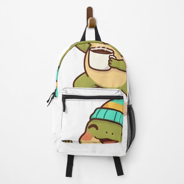 Item preview, Winter Frog with Hot Coffee – Kawaii Cozy Frog in Beanie | Perfect Gift for Frog and Coffee Lovers designed and sold by Barcoshos.