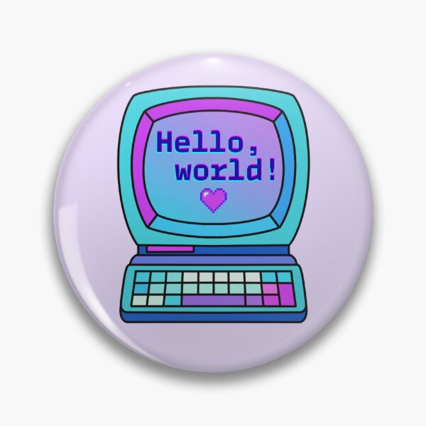 Artikelvorschau, Retro UI Webcore Hello World Computerbildschirm entworfen und verkauft von EndTaskStudio.