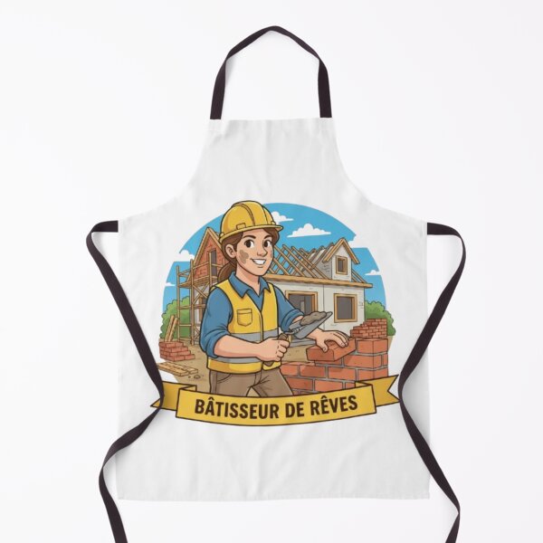 Aperçu de l'œuvre Le Maçon Bâtisseur : Fier Artisan de la Construction créée et vendue par Sappe_online.