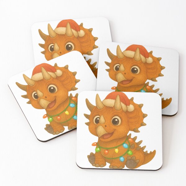Item preview, Christmas Xenoceratops designed and sold by Sillytoe.