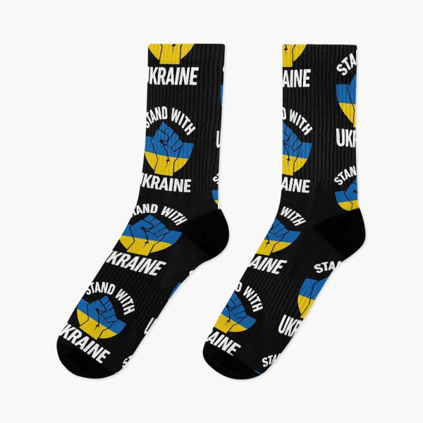 Item preview, Stand With Ukraine – Pro Ukraine Activism Fist Graphic | Ukrainian Flag Solidarity & Freedom Support Design designed and sold by BrainBubbleArt.