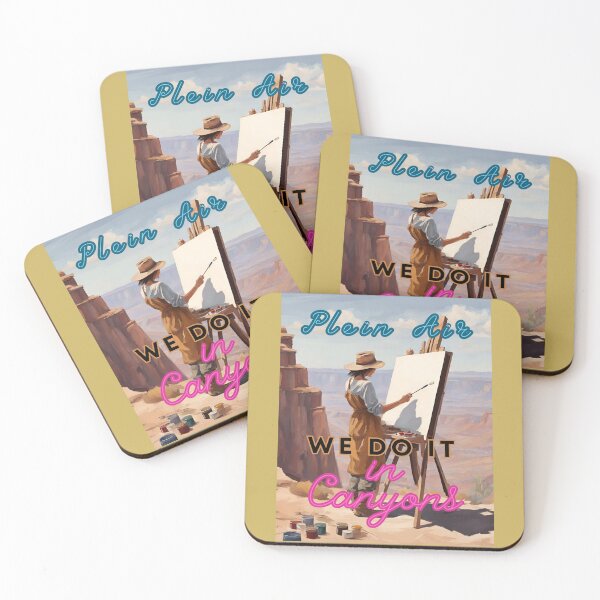 Item preview, Plein Air painting in the Canyons designed and sold by joztees.