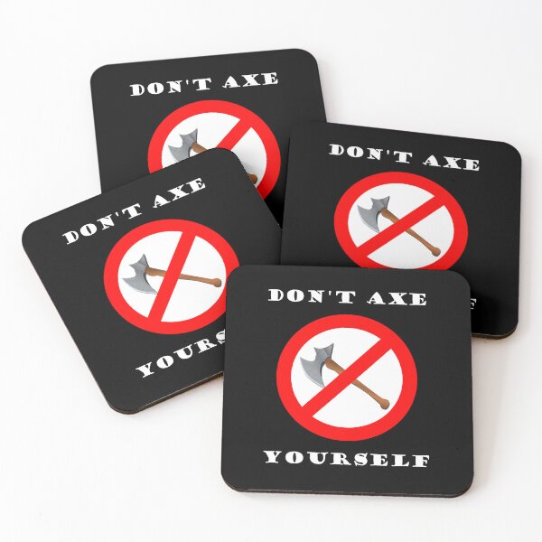 Item preview, Don’t Axe Yourself Funny Wordplay Shirt designed and sold by Dworkin.