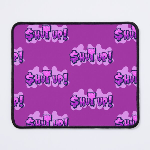 Item preview, SHUT UP! Dripping pink Graffiti apparels, mugs, phonecase, etc designed and sold by Moravax.