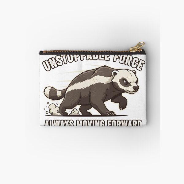 Item preview, Unstoppable Force – Motivational Honey Badger Design designed and sold by Barcoshos.