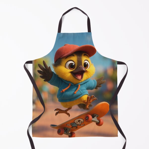 Item preview, Skater Common Yellowthroat Warbler designed and sold by Sillytoe.