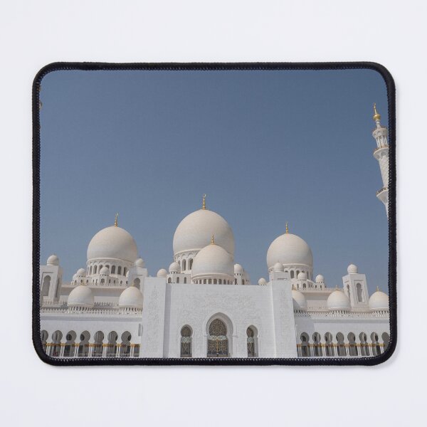Item preview, Pristine White Minarets and Domes of the Grand Mosque designed and sold by Greysline.