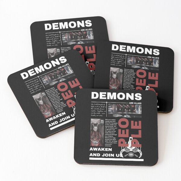 Item preview, Dark Demon Recruitment – Vintage “Join Us” Magazine Design designed and sold by DanniDan.