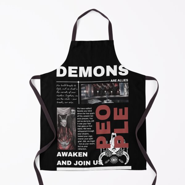 Item preview, Dark Demon Recruitment – Vintage “Join Us” Magazine Design designed and sold by DanniDan.