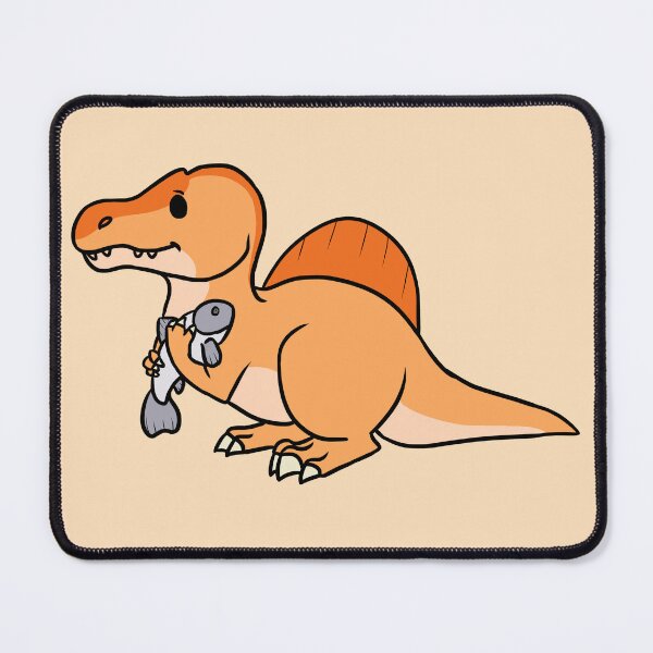 Item preview, Orange Spino with his fish designed and sold by WindyFizz.