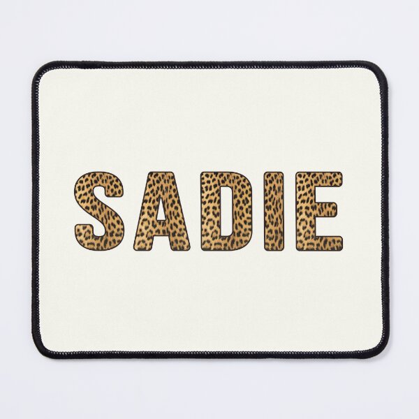 Item preview, Sadie Name Leopard Print designed and sold by Jeallan Designs.