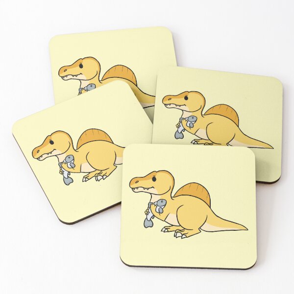 Item preview, Yellow Spino with his fish designed and sold by WindyFizz.