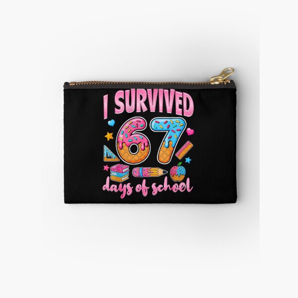 Item preview, I Survived 67 Days of School Funny Six Seven Meme for Teachers & Students designed and sold by NuralsArt.