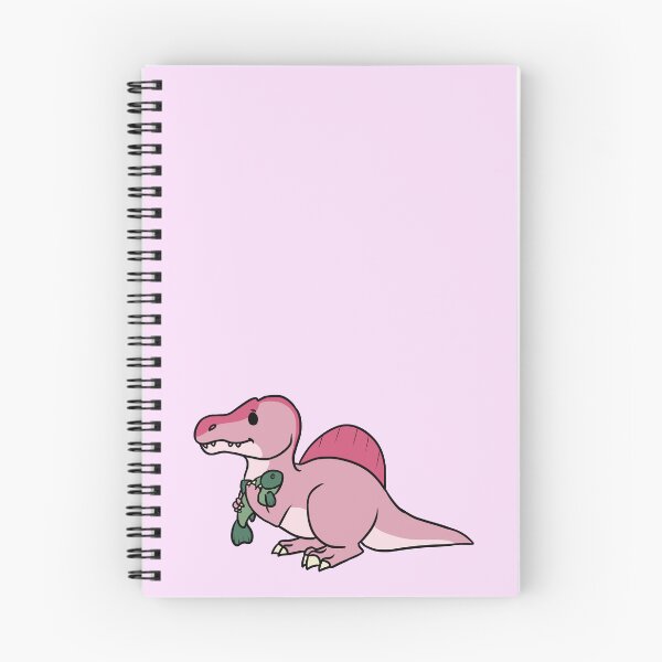 Item preview, Pink Spino with his fish designed and sold by WindyFizz.