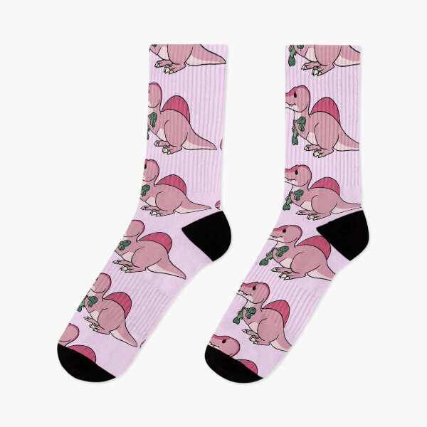 Item preview, Pink Spino with his fish designed and sold by WindyFizz.