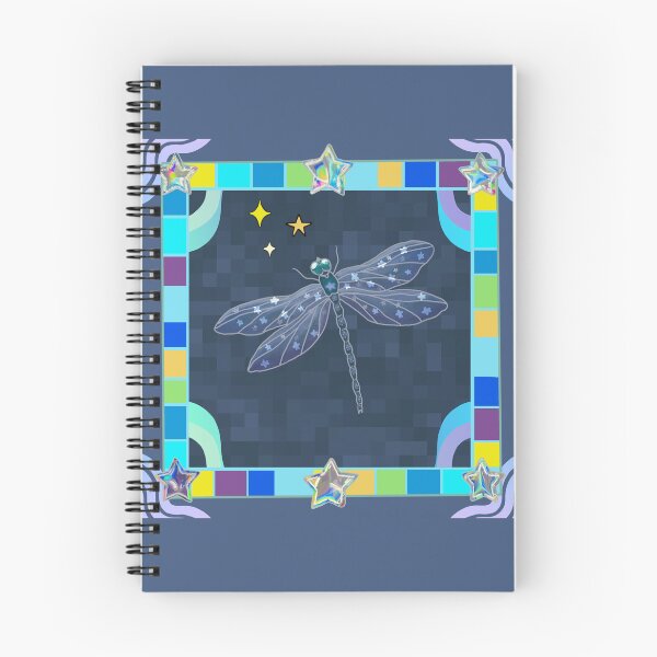 Item preview, Iridescent Blue Star Dragonfly  designed and sold by Vanessa Priest.