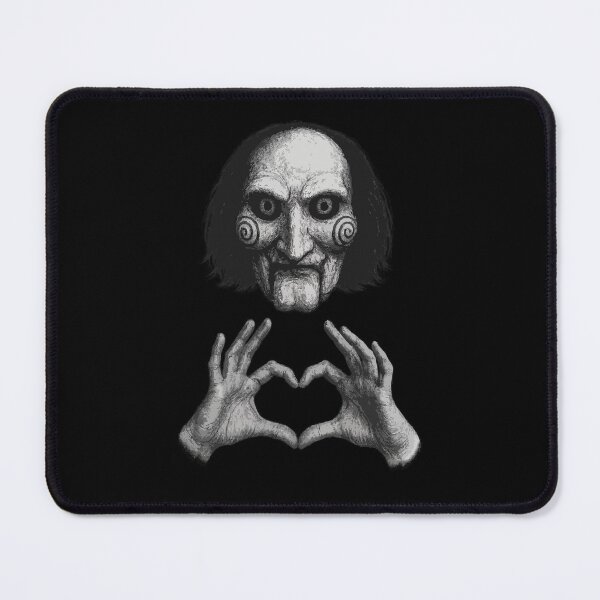 Item preview, Creepy Puppet Mask & Skeleton Hands Heart – Disturbing Horror Art for Fans of Dark Aesthetic, Gothic Scary Doll Design designed and sold by BrainBubbleArt.