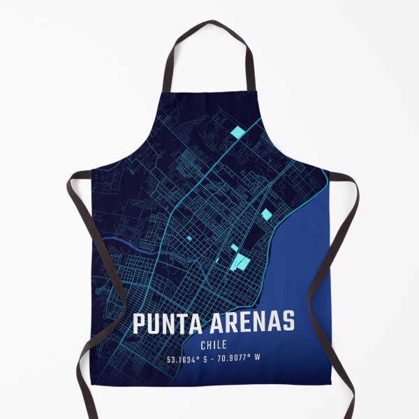 Item preview, Punta Arenas Midnight City Map designed and sold by HomeLivingCo.