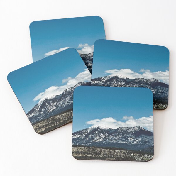Item preview, Snow—Capped Arizona Mountains Photograph  designed and sold by BlurpleTwinkle.