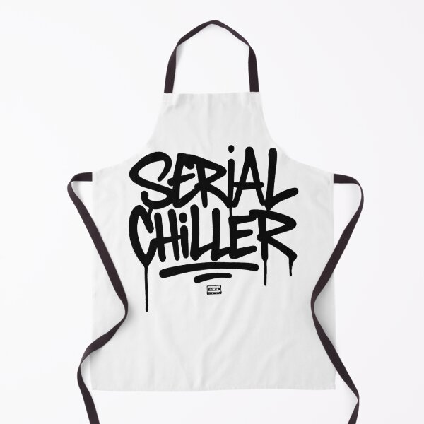 Item preview, Serial Chiller Graffiti Street Art Typography designed and sold by WHITE FLAME PRINTS.