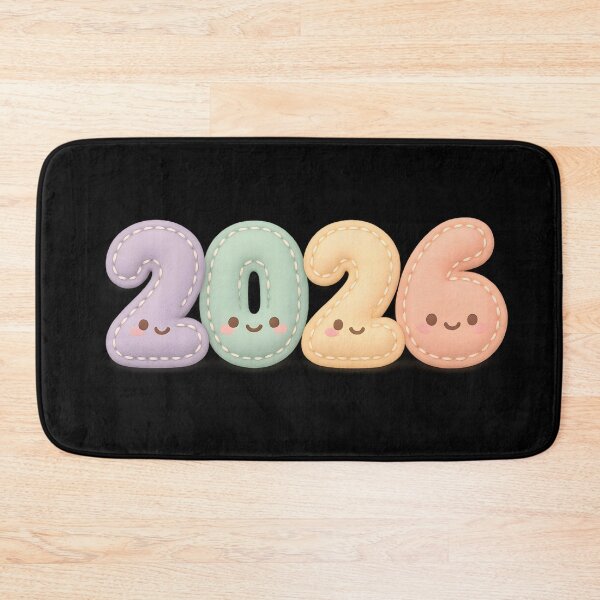 Item preview, Kawaii Stitched 2026 Cute New Year Sticker designed and sold by SassyArtistry.