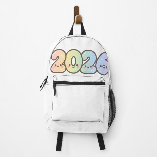 Item preview, Kawaii Gradient 2026 Cute New Year Sticker designed and sold by SassyArtistry.