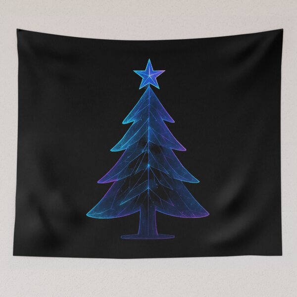 Item preview, Cyberpunk Christmas Tree designed and sold by EMORA NOVAIRE.