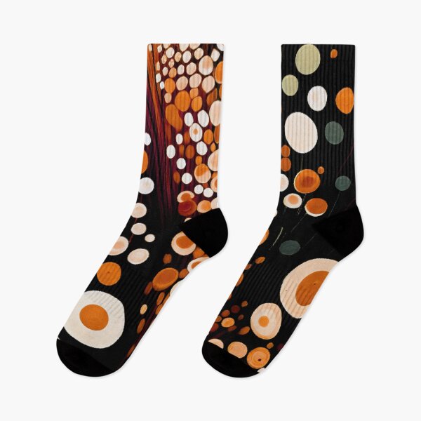 Item preview, FLOW BLOOM: Abstract Energy in Orange and White designed and sold by davidjulie.