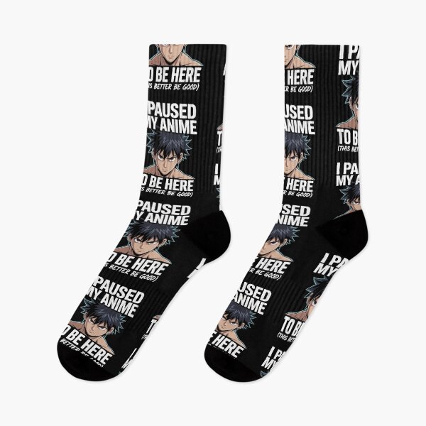 Item preview, I Paused My Anime To Be Here Funny Otaku Design - Anime Lover Gift - Cool Manga Boy Art for Gamers & Weebs designed and sold by BrainBubbleArt.