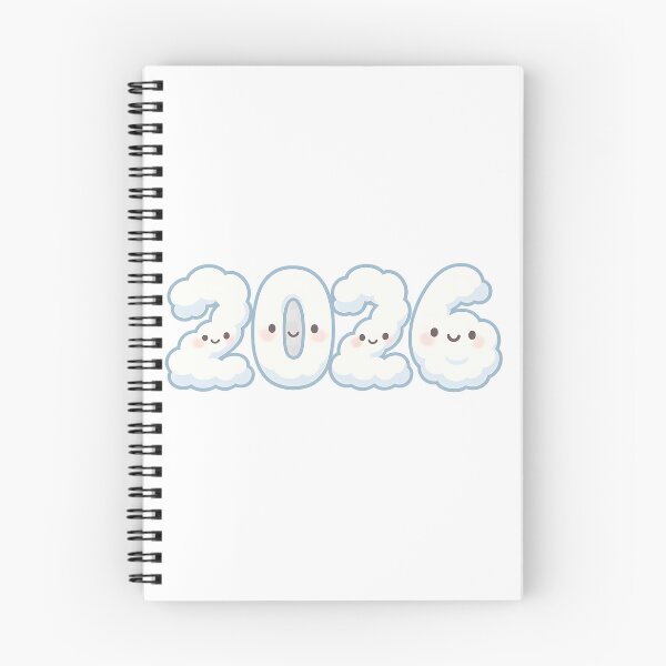 Item preview, Fluffy Cloud 2026 Kawaii New Year Sticker designed and sold by SassyArtistry.
