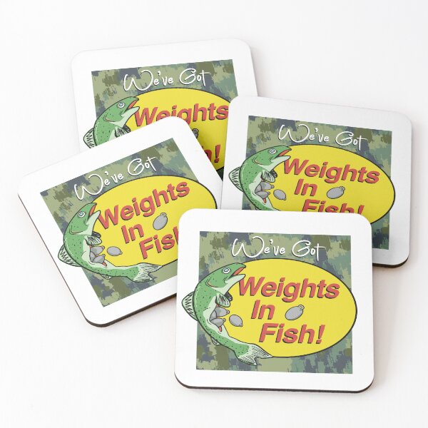 Item preview, Weights In Fish - Camo Print designed and sold by Skillit!.