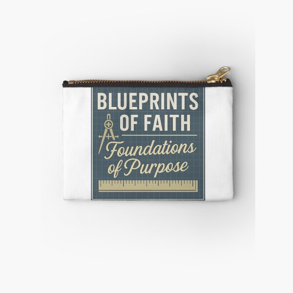 Item preview, Blueprints of Faith – Christian Purpose Design for Builders & Believers designed and sold by SoulThread Studio.