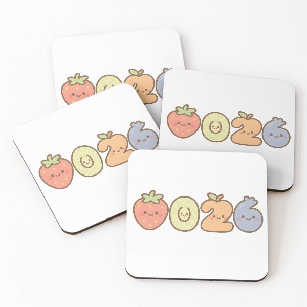 Item preview, Fruit 2026 Kawaii New Year Sticker designed and sold by SassyArtistry.