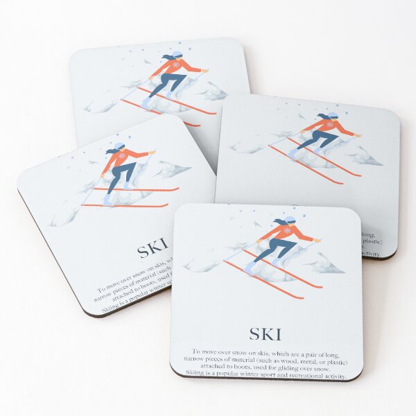 Item preview, Definition of Ski Illustration Winter Sports designed and sold by ElizabethCoelho.