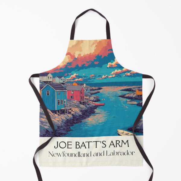 Item preview, Joe Batt's Arm Newfoundland | Fogo Island Outport Art designed and sold by TuncGK.