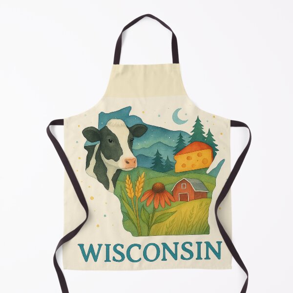 Item preview, Wisconsin designed and sold by Dream Whimspirations.