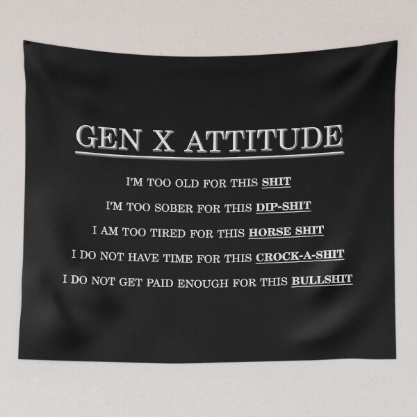 Item preview, ACTITUD DE LA GEN X designed and sold by Marc Penner.