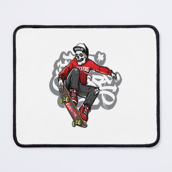 Item preview, skeleton skateboarding designed and sold by Realisticflowz.