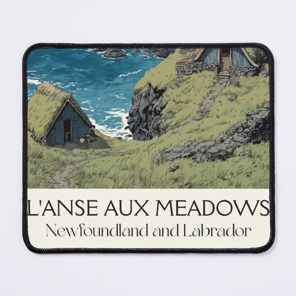 Item preview, L'Anse aux Meadows NL | Viking Settlement Historic Site designed and sold by TuncGK.