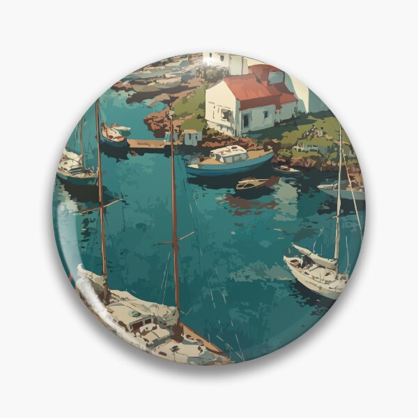 Item preview, Lewisporte Newfoundland | Notre Dame Bay Harbour Art designed and sold by TuncGK.